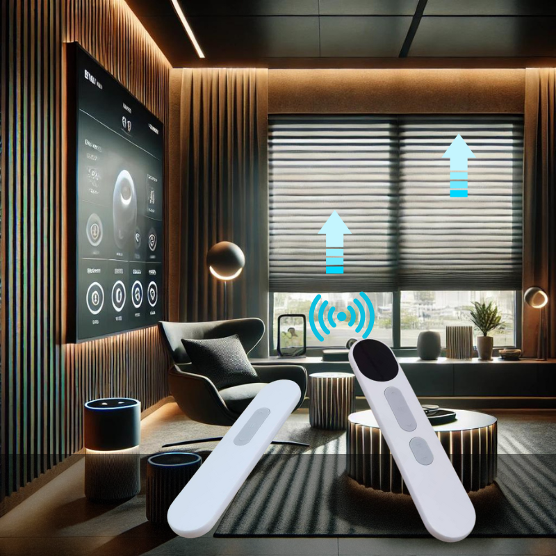 Eira  Blackout Motorized Cellular Shades