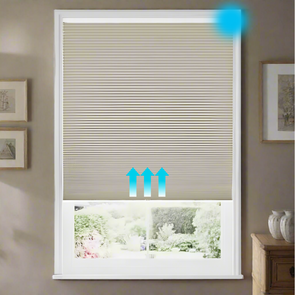 Cole  Blackout Waterproof Motorized Cellular Shades
