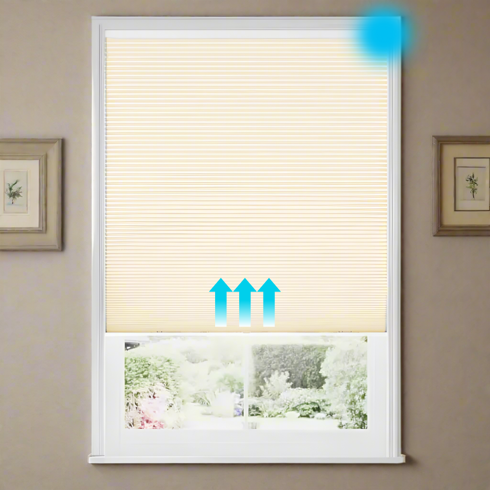 Nia Blackout Waterproof Motorized Cellular Shades