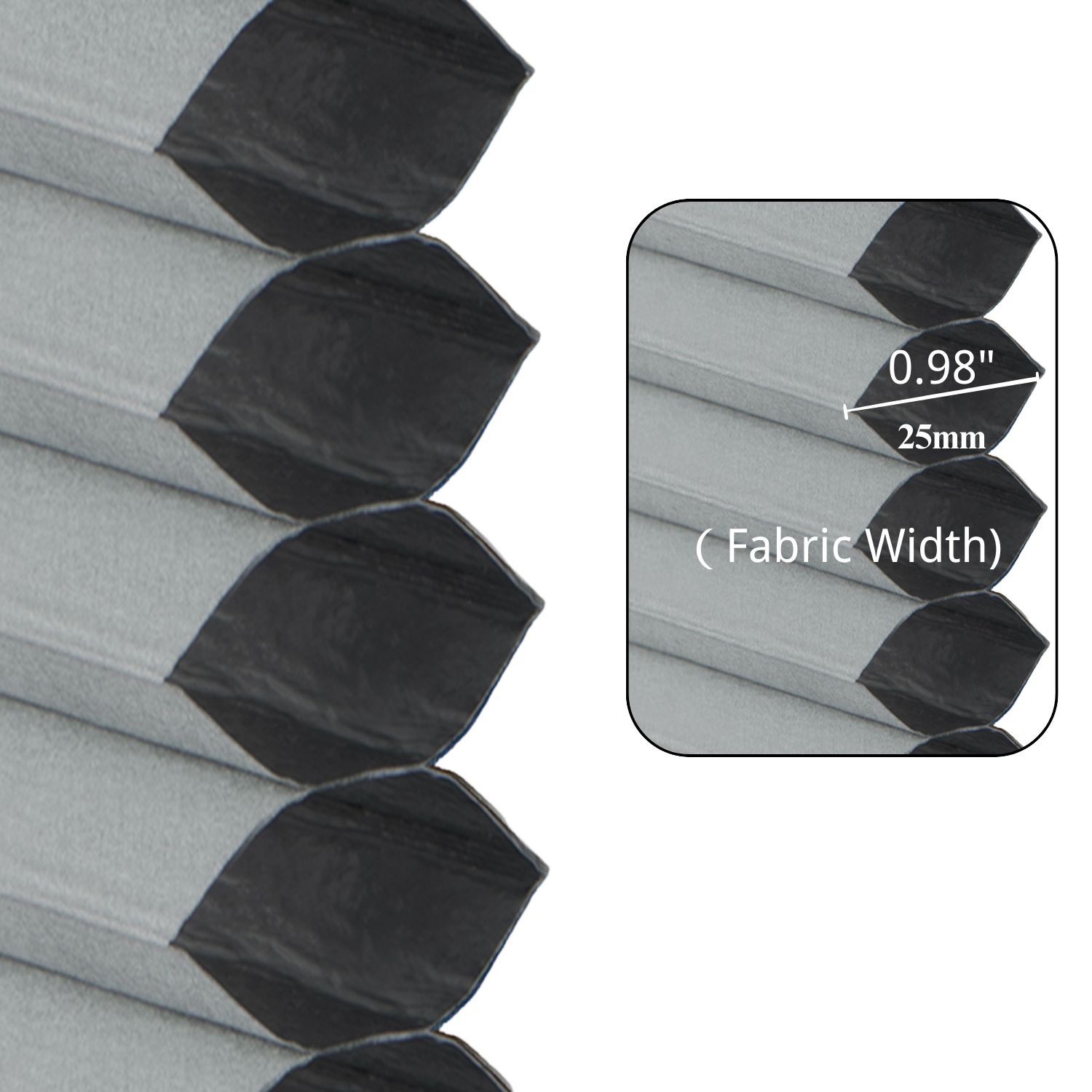 Nia Blackout Waterproof Motorized Cellular Shades