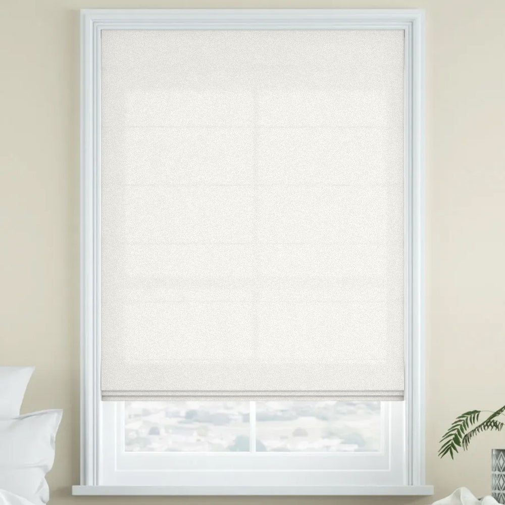 Aria Motorized Linen Roman Shade