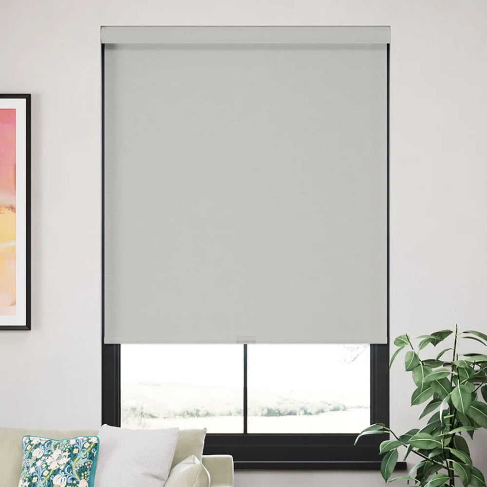 Evan Waterproof Seraphic Glow Blackout Custom Roller Shades