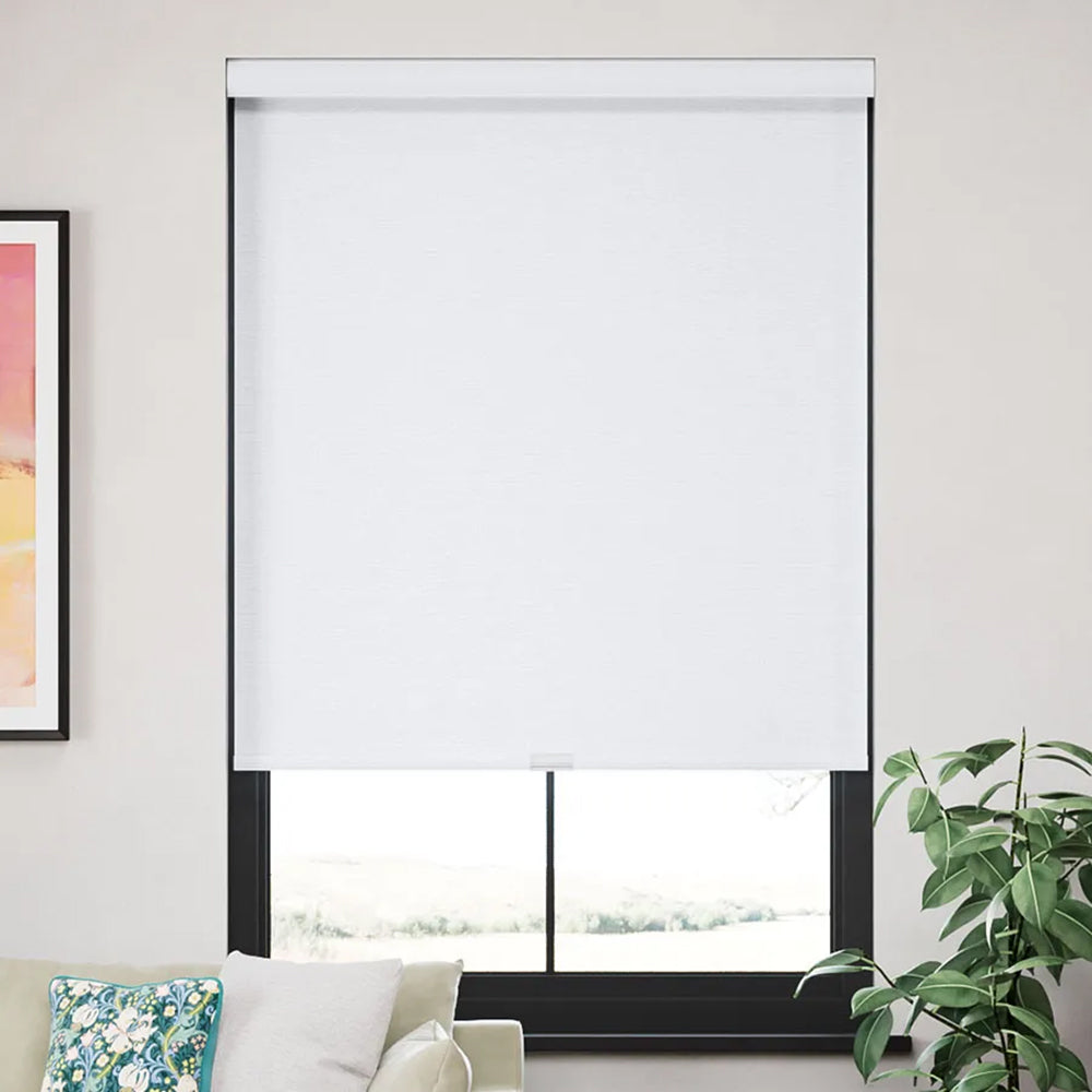 Evan Waterproof Seraphic Glow Blackout Custom Roller Shades