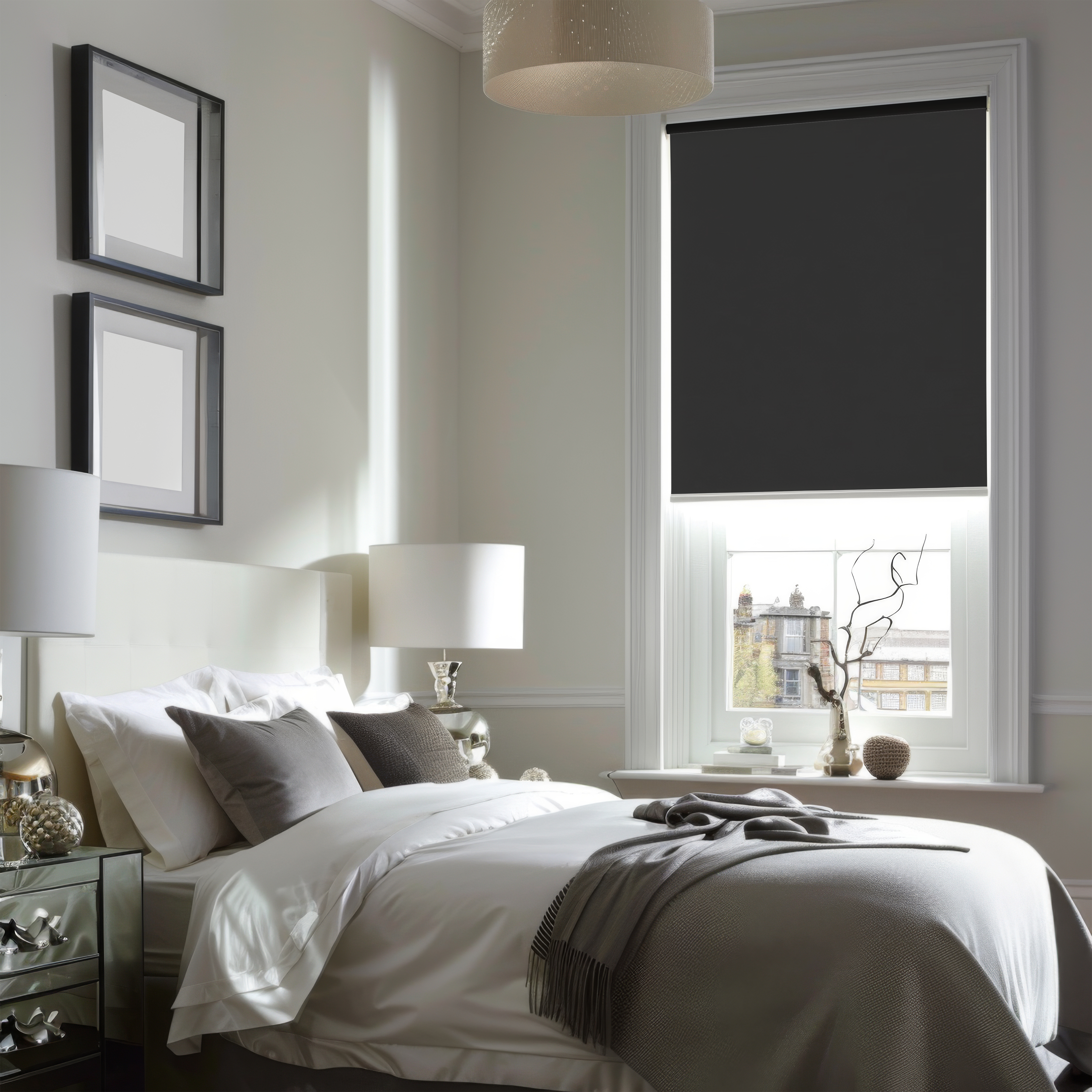 Leah Waterproof Custom Roller Shades