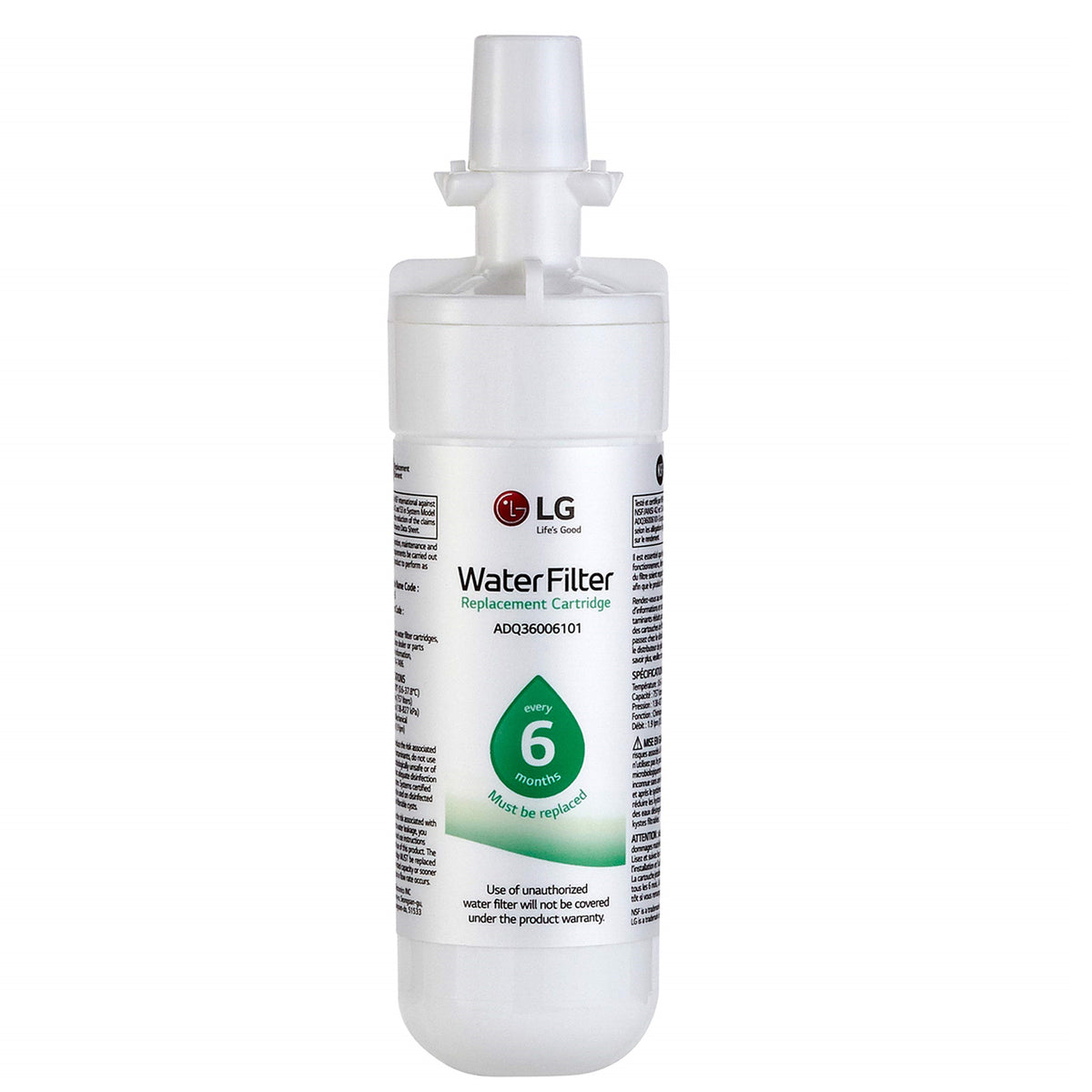 LG LT700P ADQ36006101 Refrigerator Water Filter
