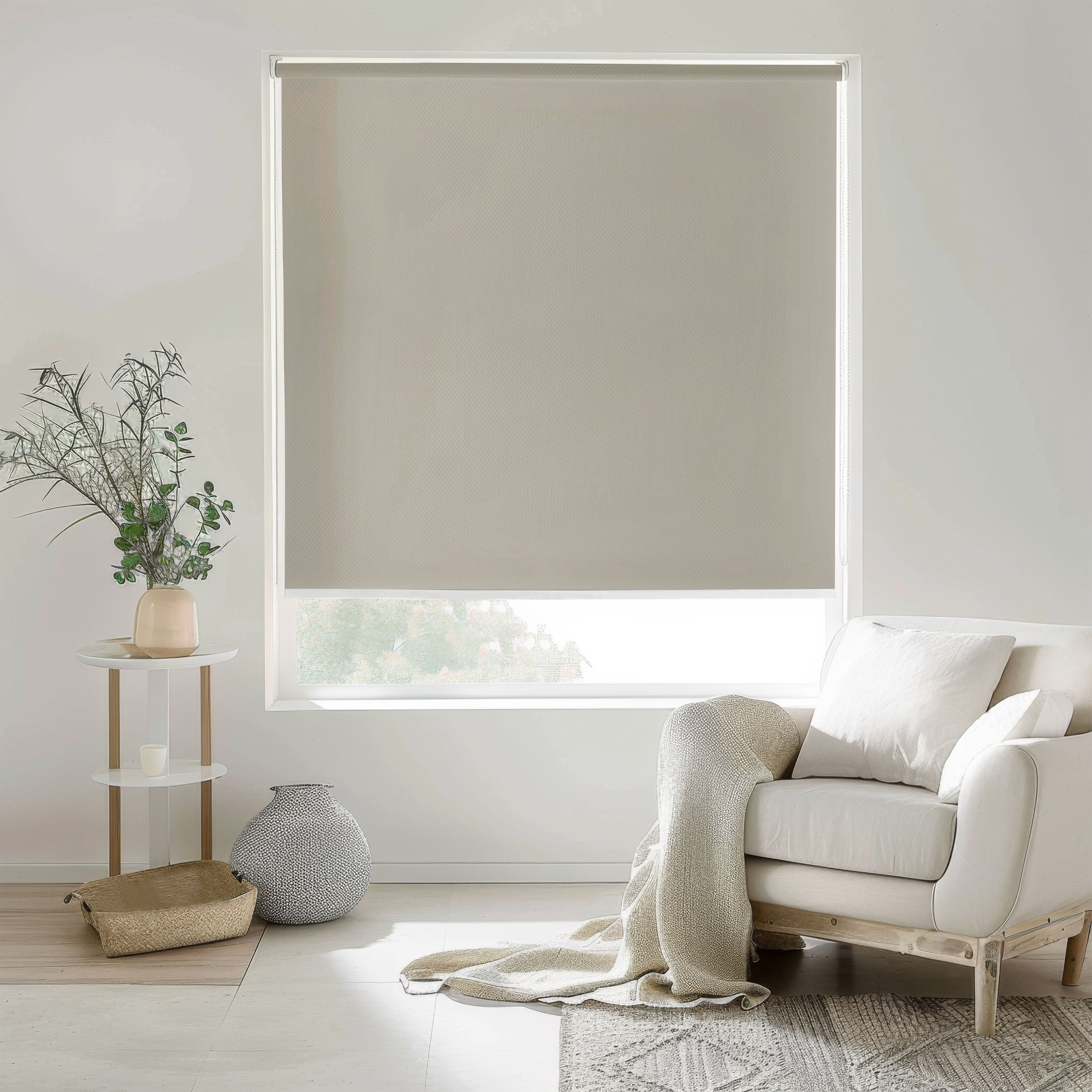 Esther Motorized Blackout Roller Shades