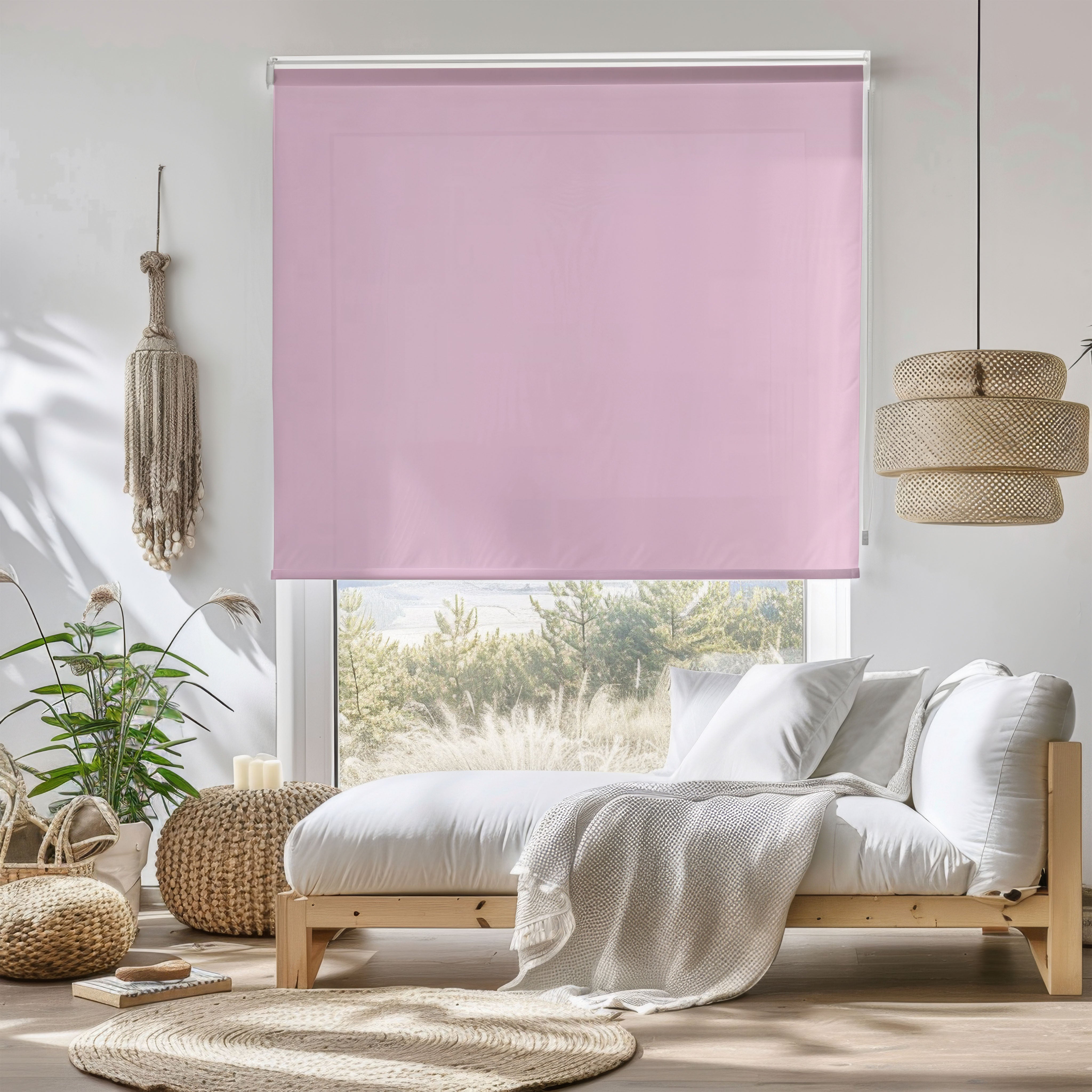 Mila Light Filtering Custom Roller Shades