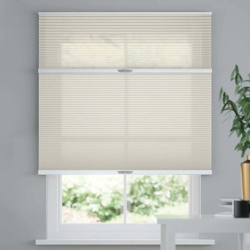 Clover Motorized Light Filtering Cellular Shades