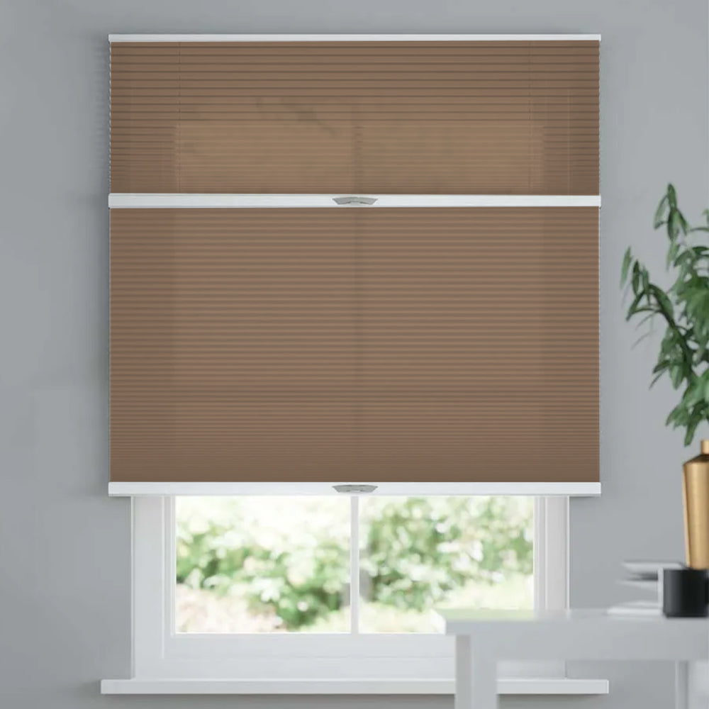 Clover Motorized Light Filtering Cellular Shades