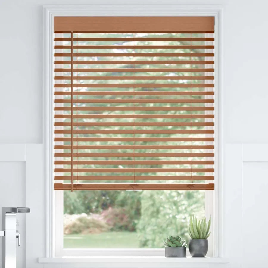 Modern Faux Wood Blinds Alpine