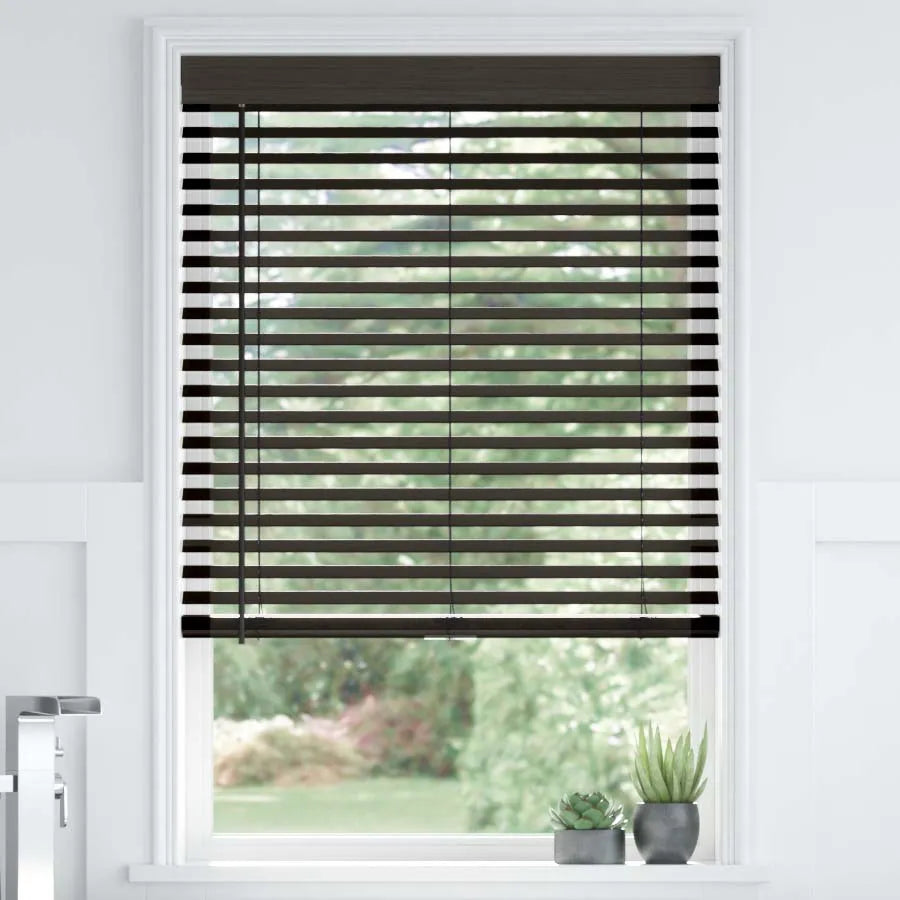 Modern Faux Wood Blinds Alpine