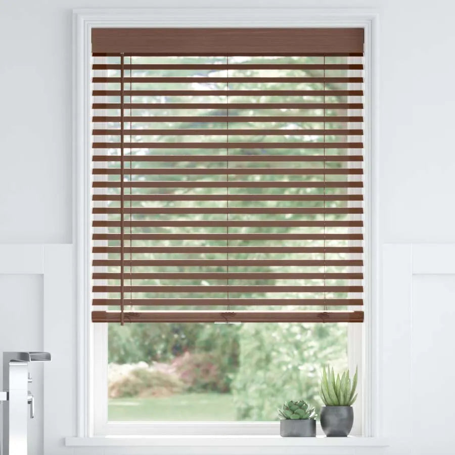 Modern Faux Wood Blinds Alpine