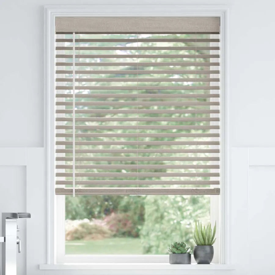 Modern Faux Wood Blinds Alpine