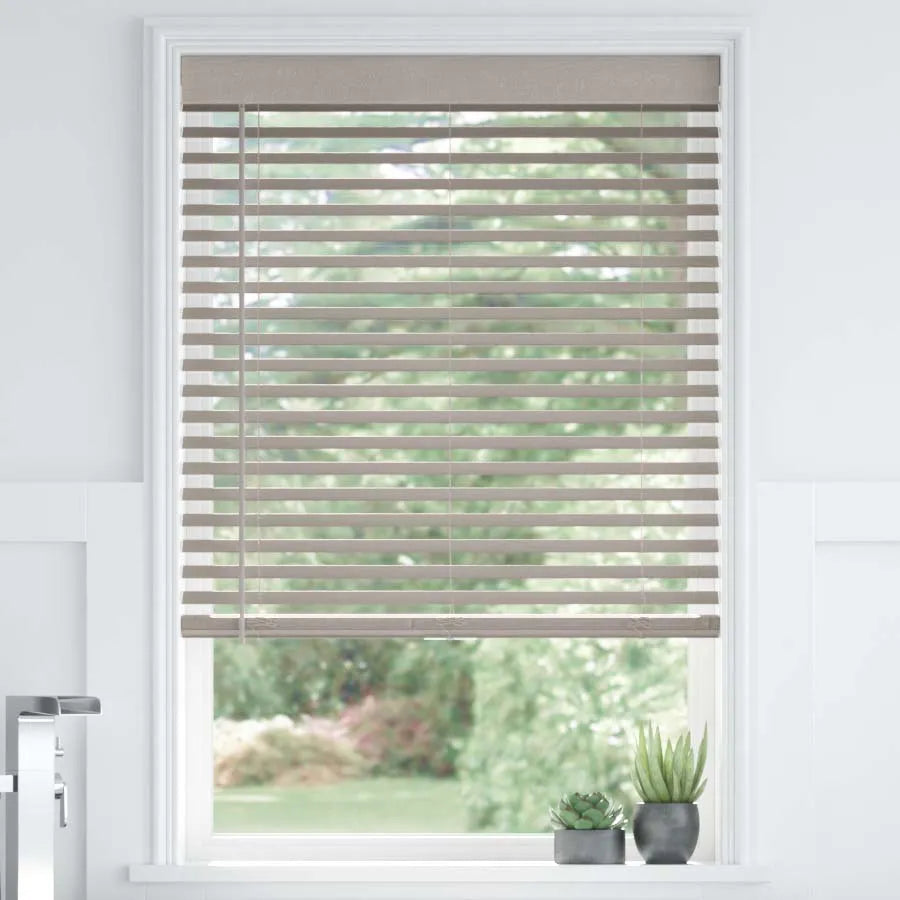 Modern Faux Wood Blinds Alpine