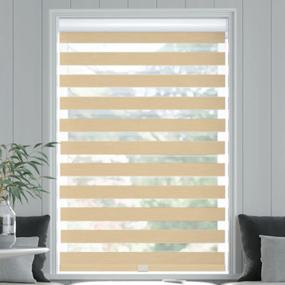 Solara Stripe Elegance Traditional Light Zebra Shades