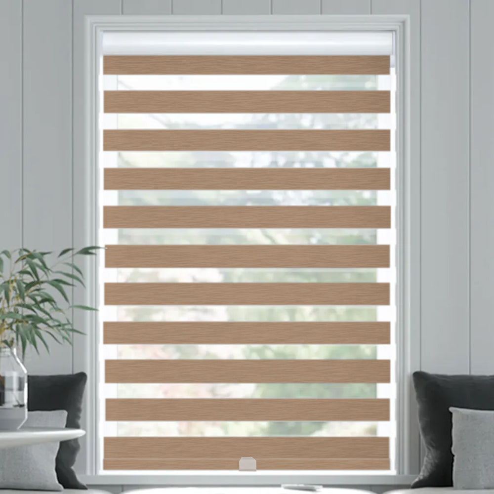 Solara Stripe Elegance Traditional Light Zebra Shades