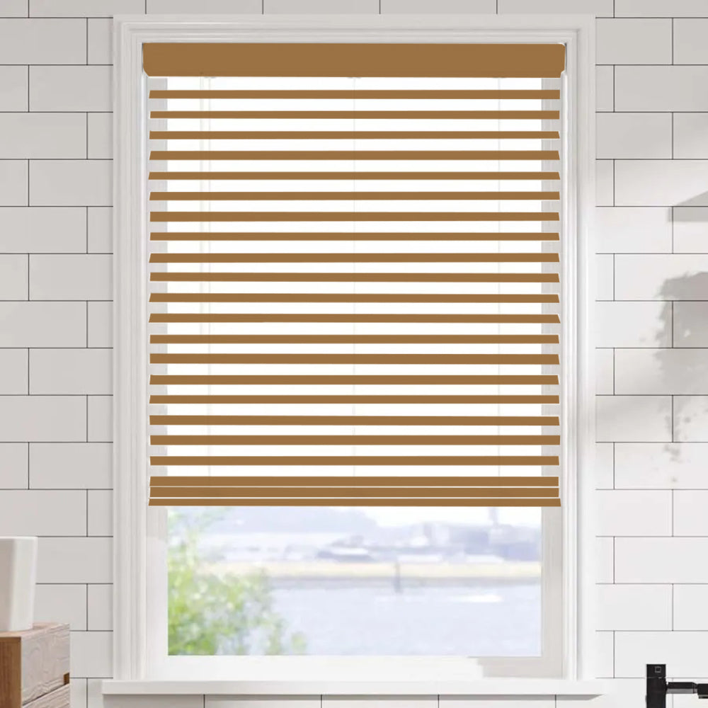 Alpine Timber Elegance Routeless Faux Wood Blinds