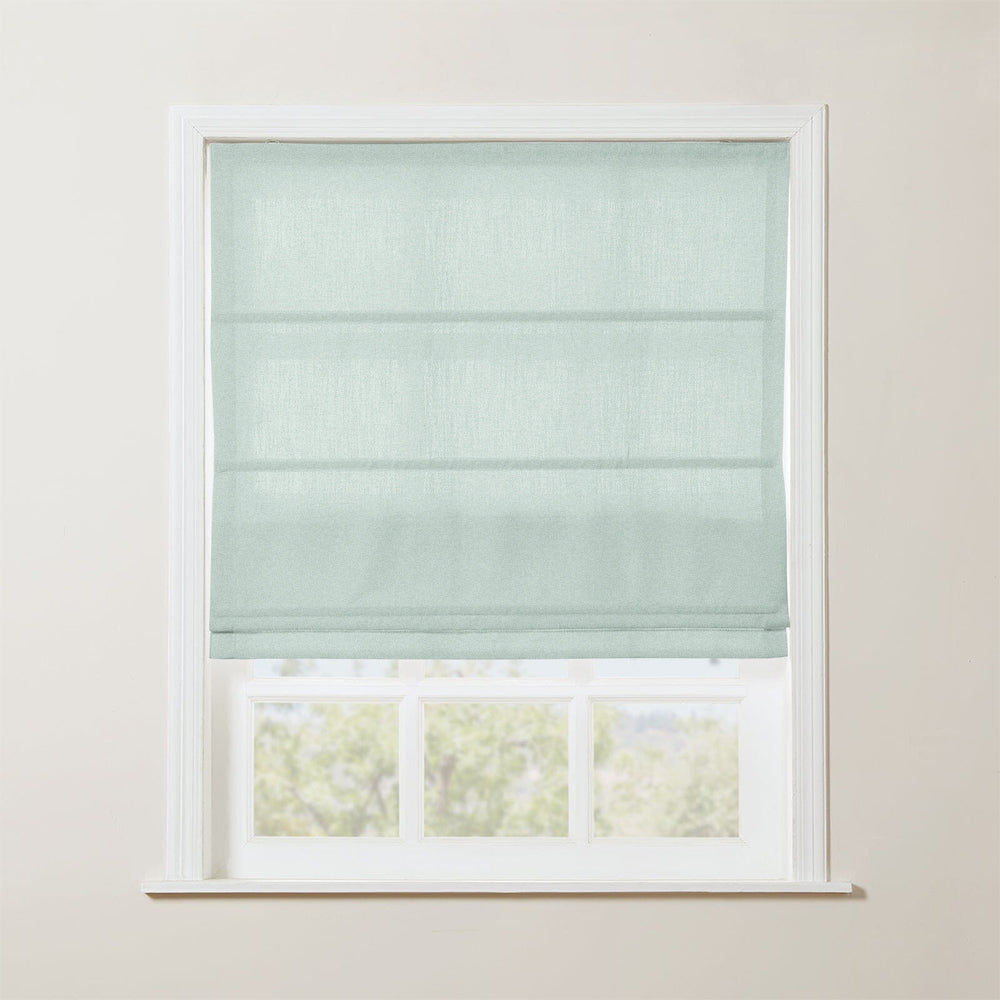 Skyler Motorized Linen Blackout Roman Shade