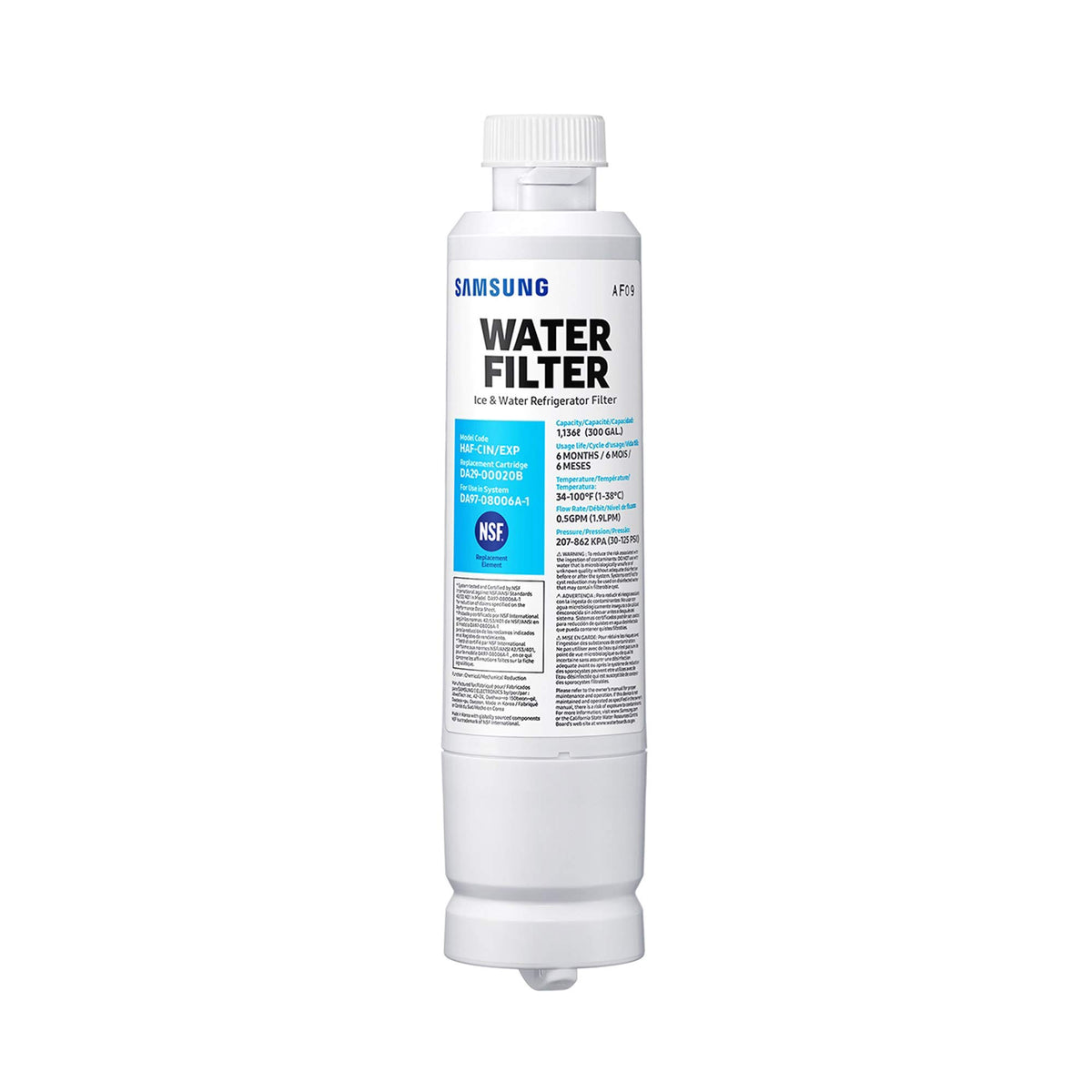 Samsung DA29-00020B, HAF-CINEXP Refrigerator Water Filter