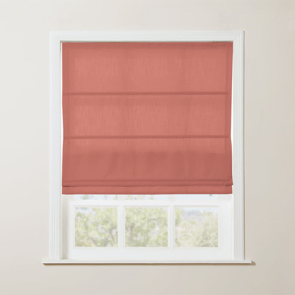 Skyler Motorized Linen Blackout Roman Shade