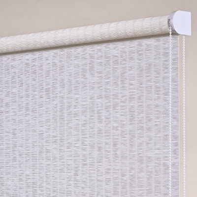 Serene Motorized Bamboo Look Roller Shades